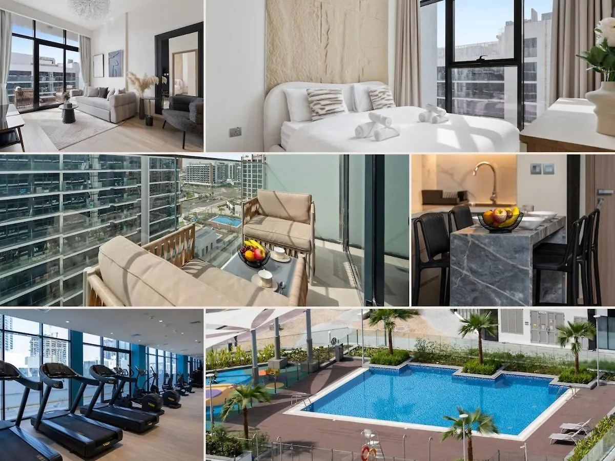 Appartement 1Br In Azizi Riviera 43 By Stay In Homes - Near Business Bay - Pool - Gym - Parking Dubaï